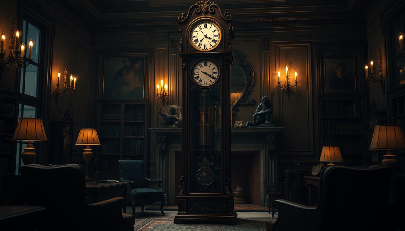 Frozen Clock in Interior Design