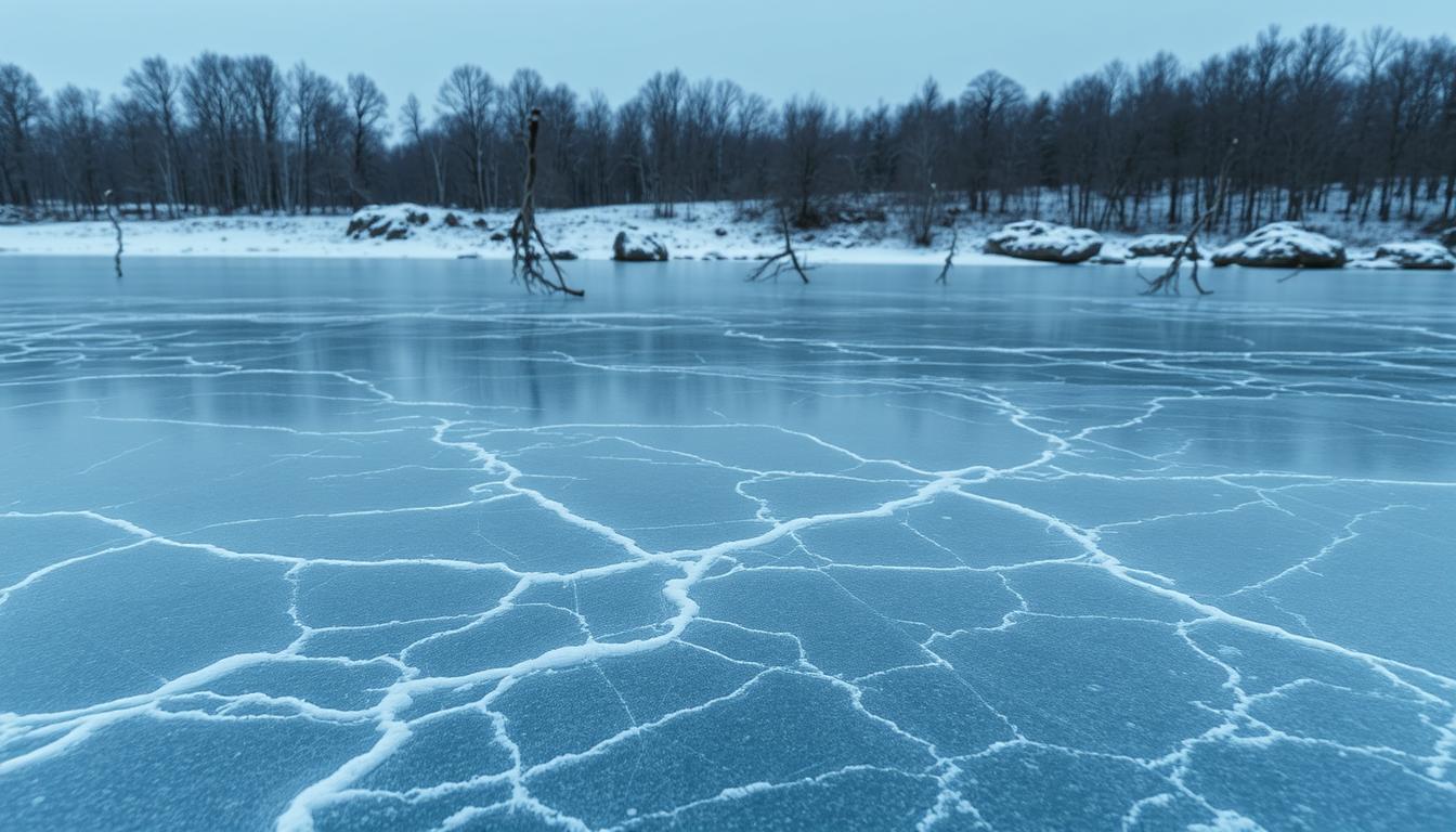 frozen lake formation frozen lake formation