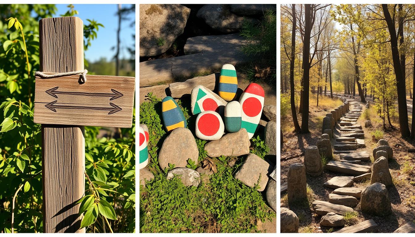 history of trail markers history of trail markers