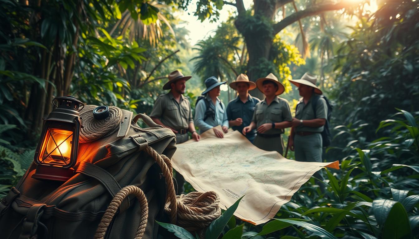 jungle expedition preparation