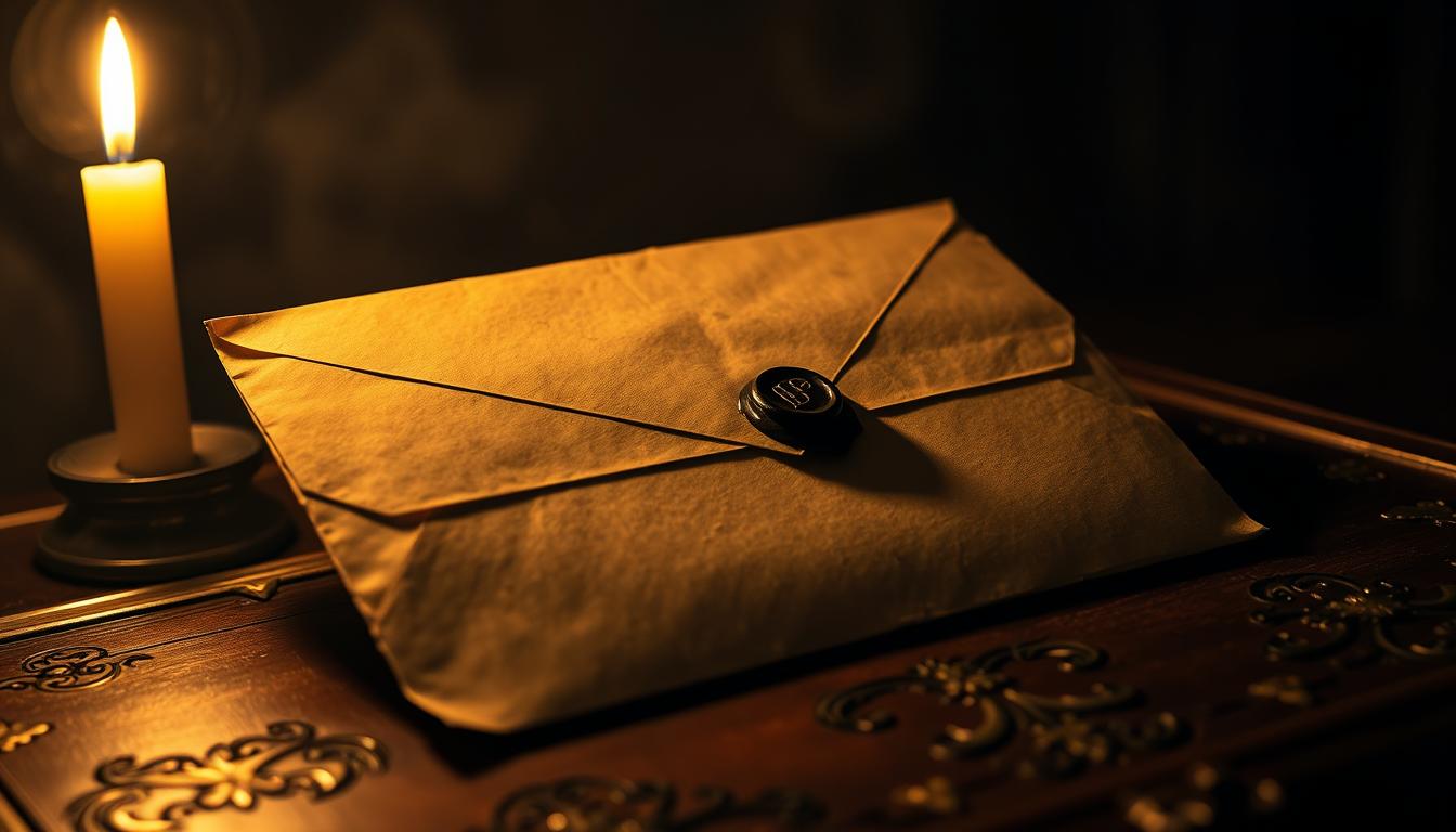 mysterious letter
