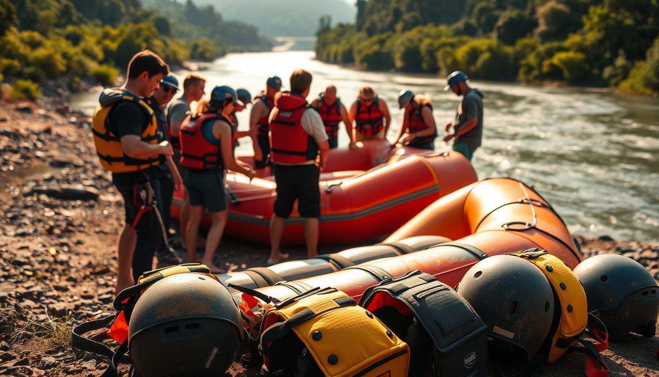 rafting preparation rafting preparation