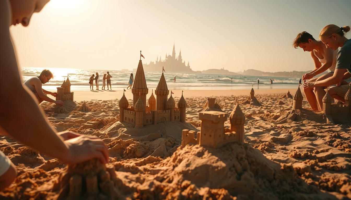 sand castle building techniques sand castle building techniques