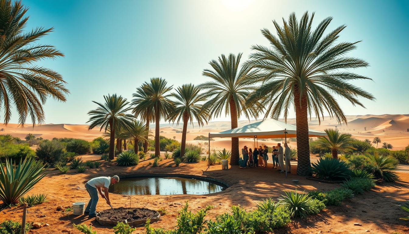 sustainable practices in desert areas